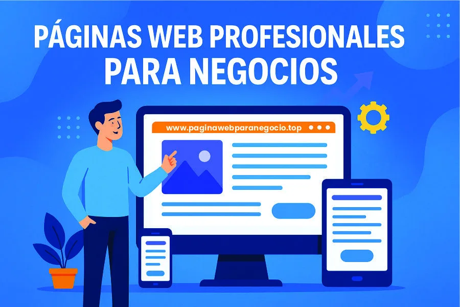 Diseño de páginas web profesionales para negocios modernos y optimizados.
